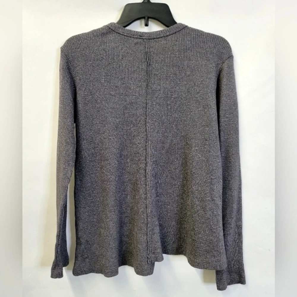 Wilt  gauzy waffle knit long  sleeve top - Picture 2 of 6